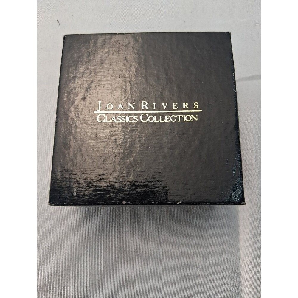 Joan Rivers Classics Collection Gold Chain Faux Pearl Rhinestone Necklace - Picture 10 of 10